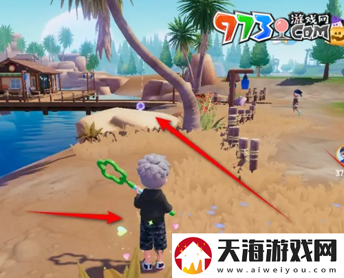 心动小镇潮流季奇灵夜蓝蓝悬吊灰尘虫怎么抓