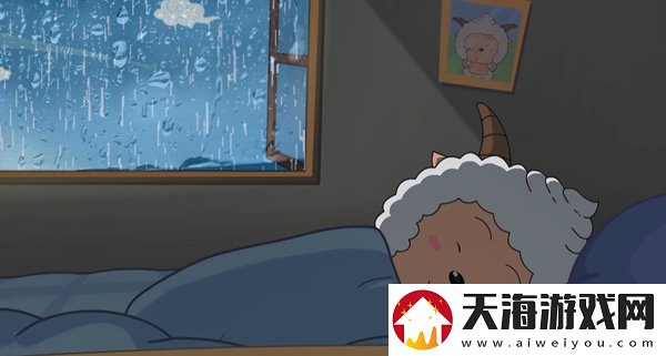 懒羊羊雨天睡觉设置电脑壁纸方法介绍